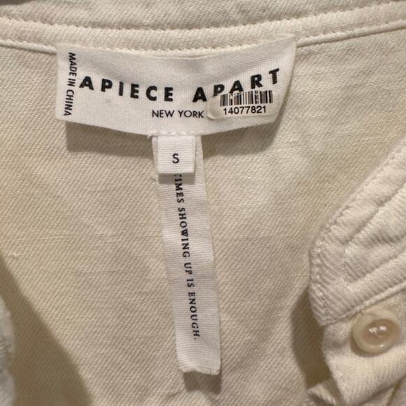 Apiece Apart Maurino Drop Waist Dress Size Small - Picture 11 of 14